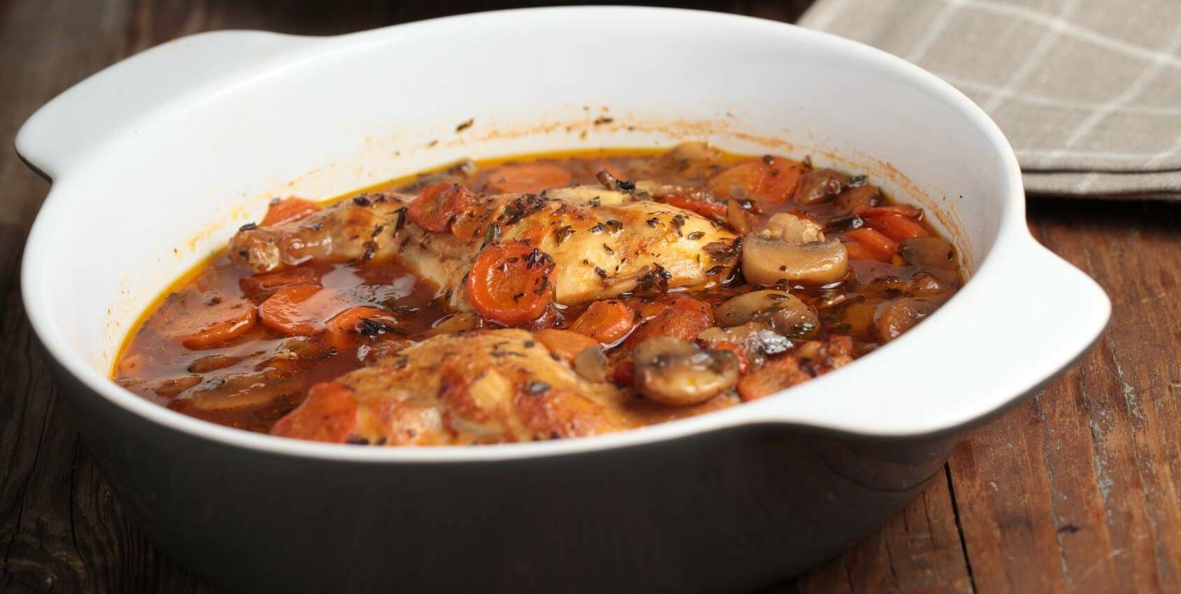 Sauté de lapin aux légumes - Diététicienne Nutritionniste - Coach perte